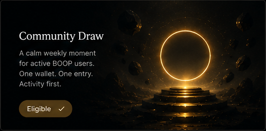 Community Draw portal